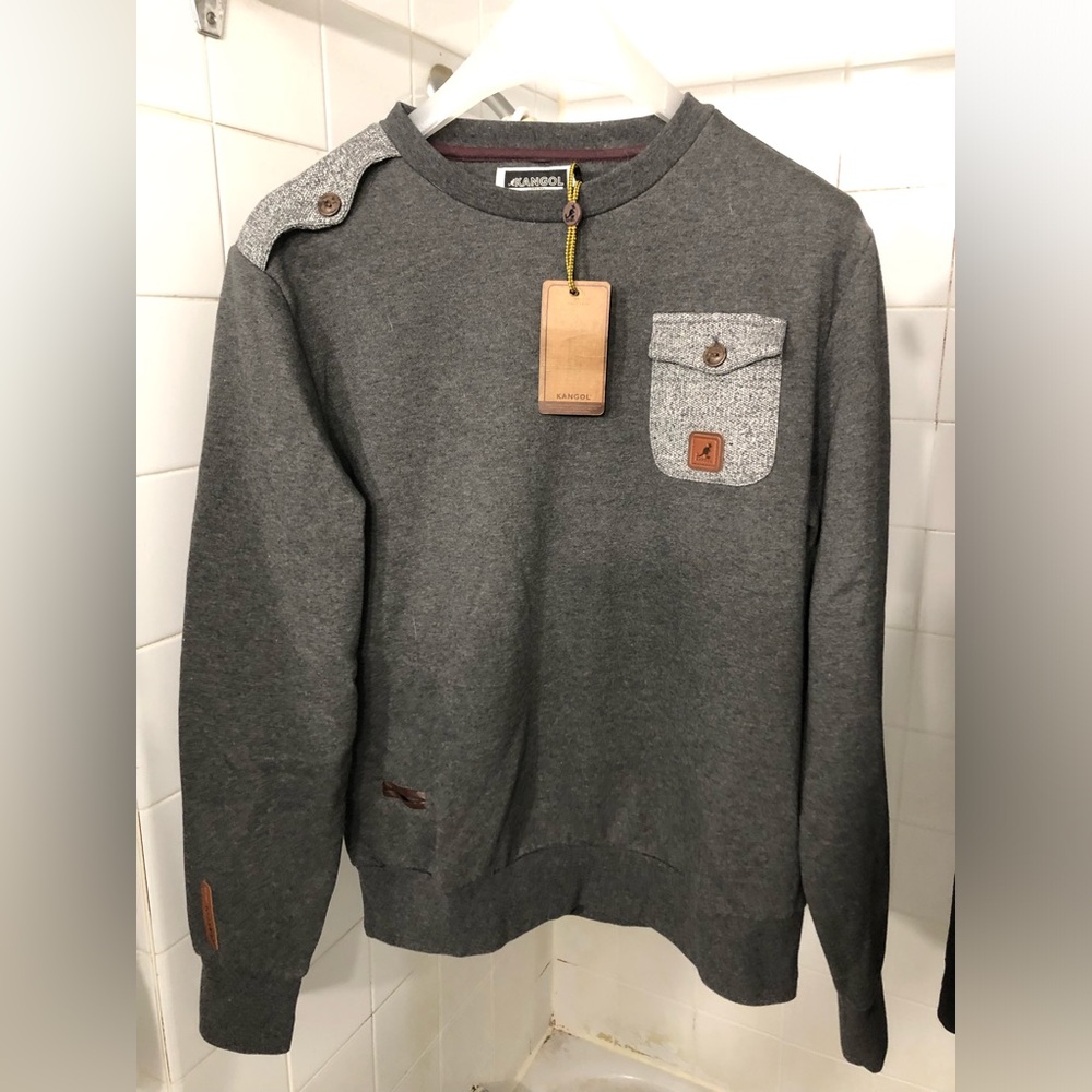 Kangol iconic brand new classic sweatshirt sweater size large